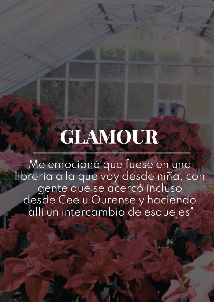 Clara Redondo en la revista Glamour